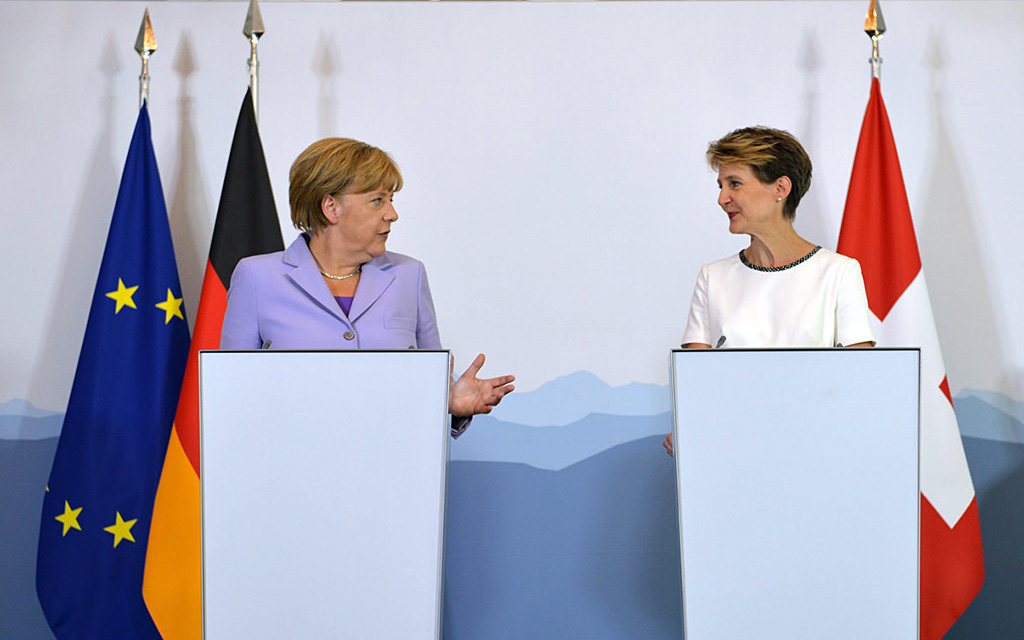 Visite officielle de la chancelière Angela Merkel