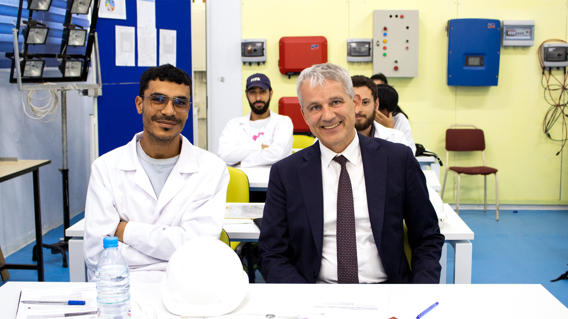 Besuch in einem Berufsbildungszentrum