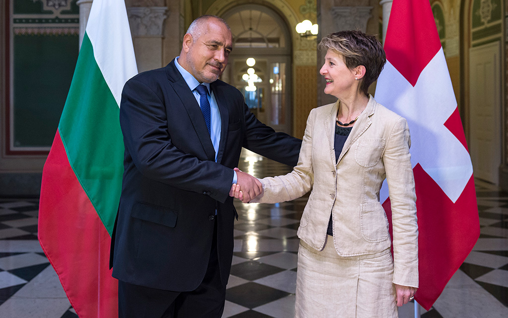 Treffen mit dem bulgarischen Premierminister Borissow