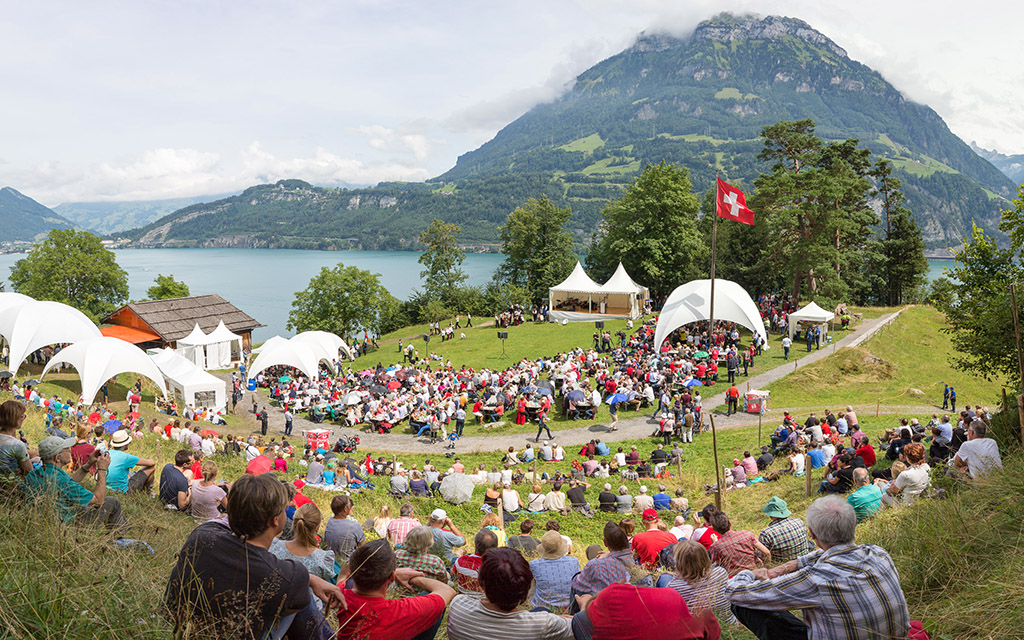 Panorama del Rütli (Foto: Piotr Metelski, SSUP)